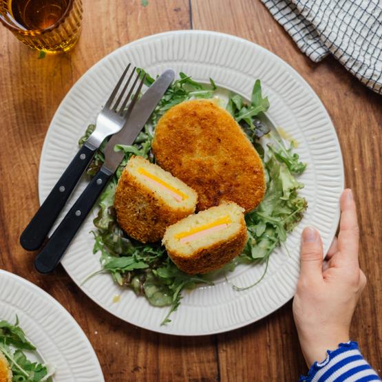 Vegan Dumpling Cordon Bleu