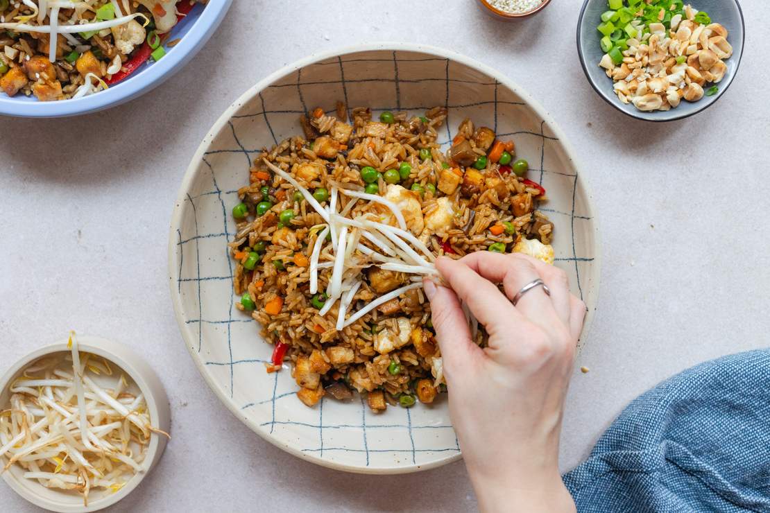 R940 Vegan Stir Fried Rice with Tofu