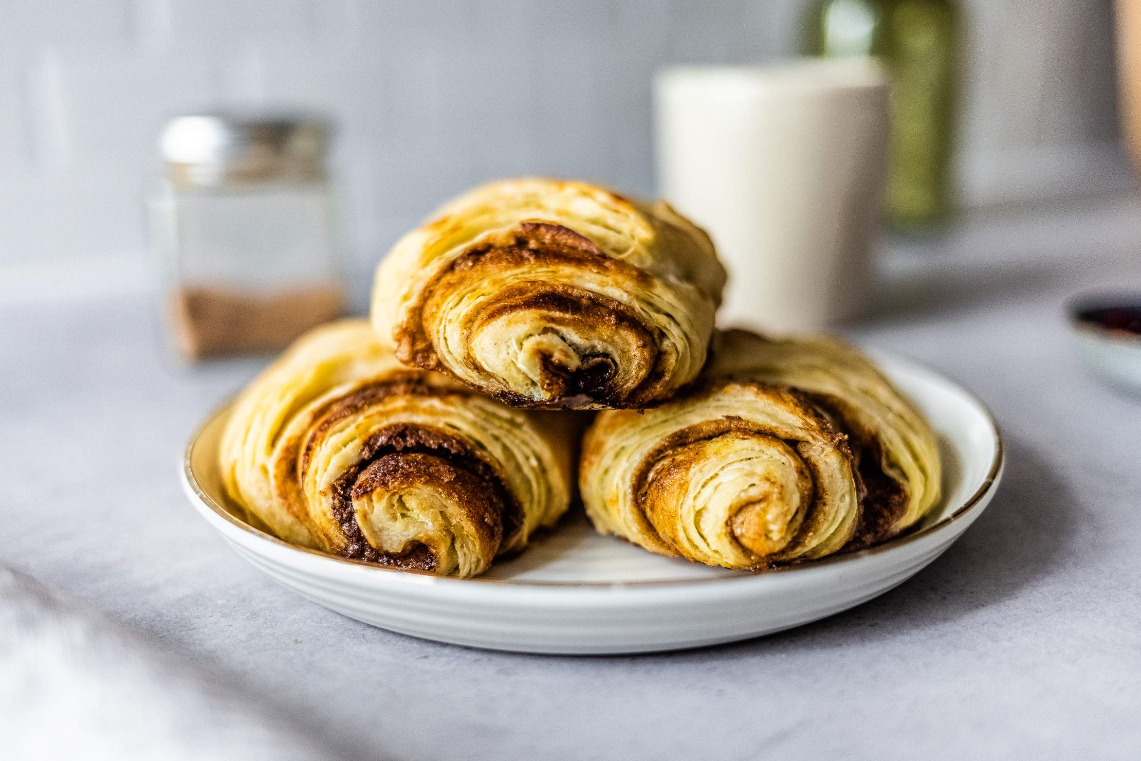 Vegane Franzbrötchen | Veganes Rezept - Zucker&amp;Jagdwurst