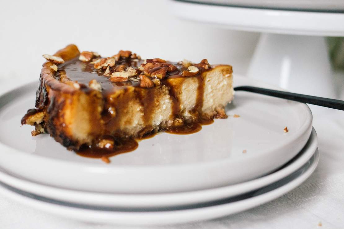 R216 Vegan Cheesecake with Caramel