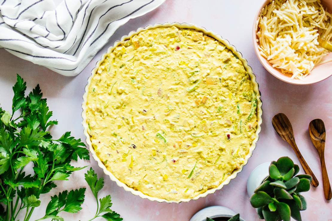 R45 Vegane Quiche Lorraine