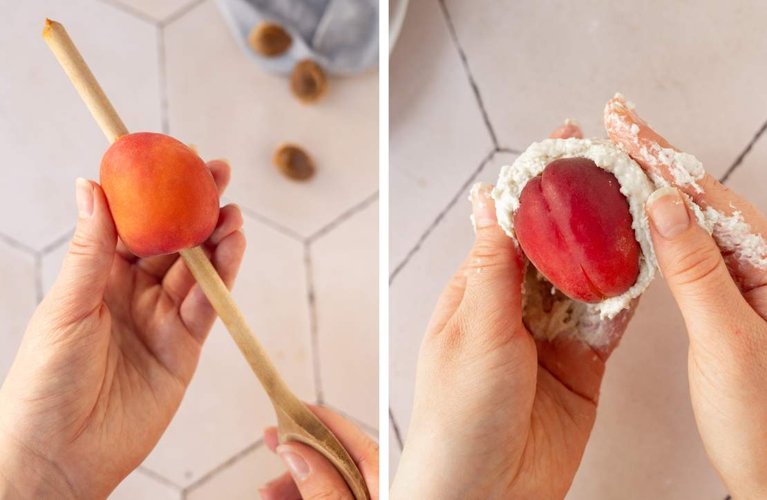 R304 Vegane Marillenknödel