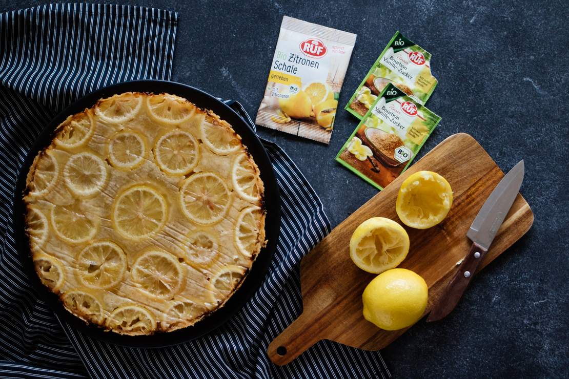 R439 Vegan Lemon Upside Down Cake