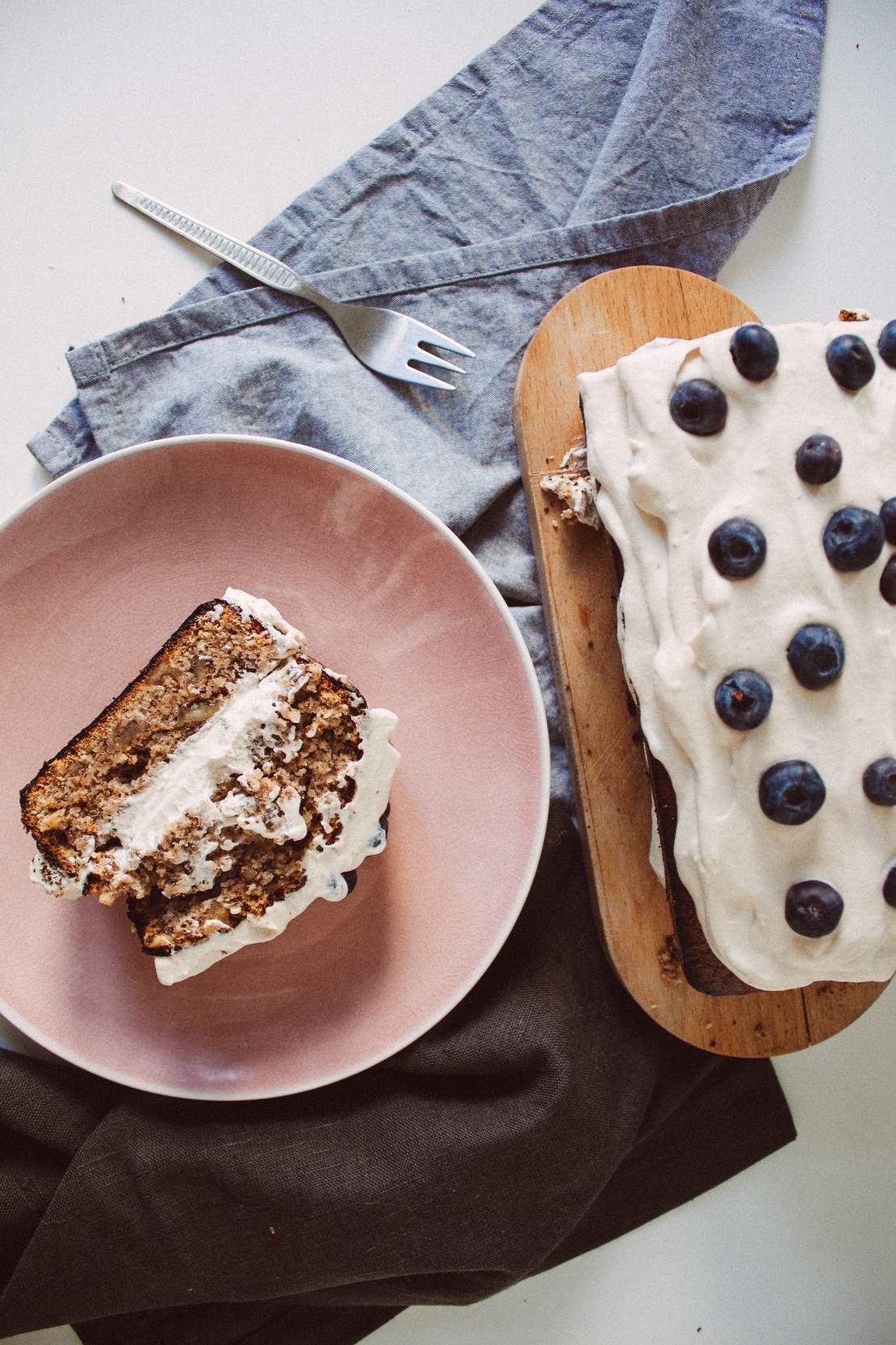 R127 Veganer Walnusskuchen mit Kaffee-Creme