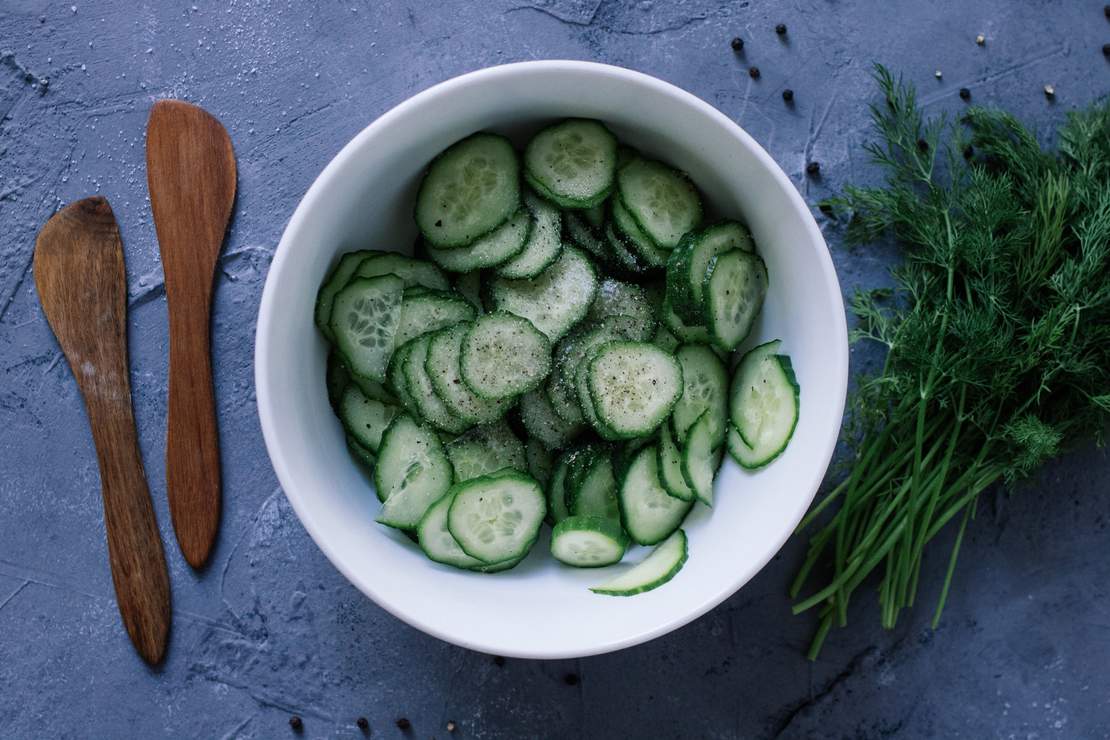 R241 Veganer Gurkensalat