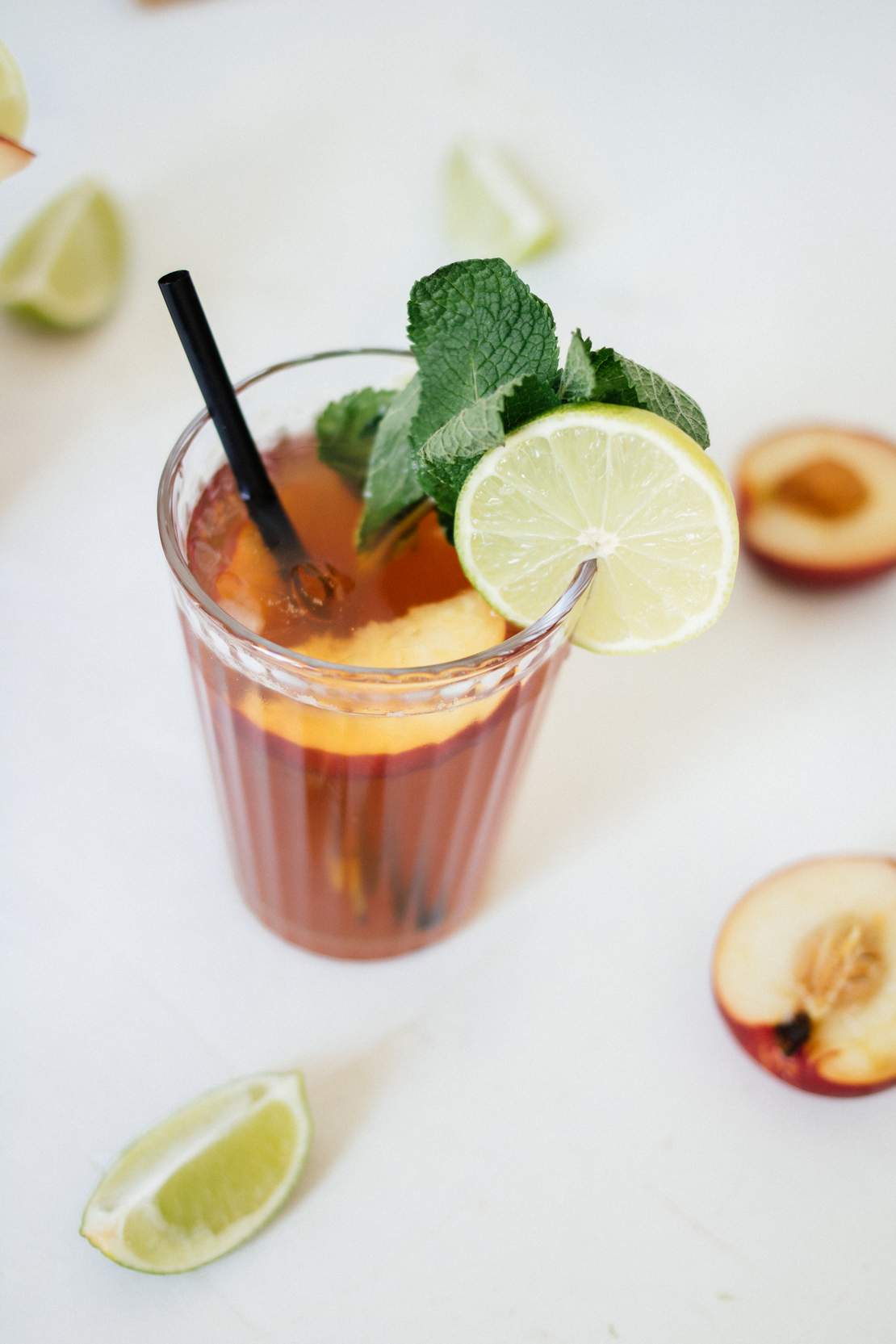 Homemade Peach Iced Tea — Butternut Lane