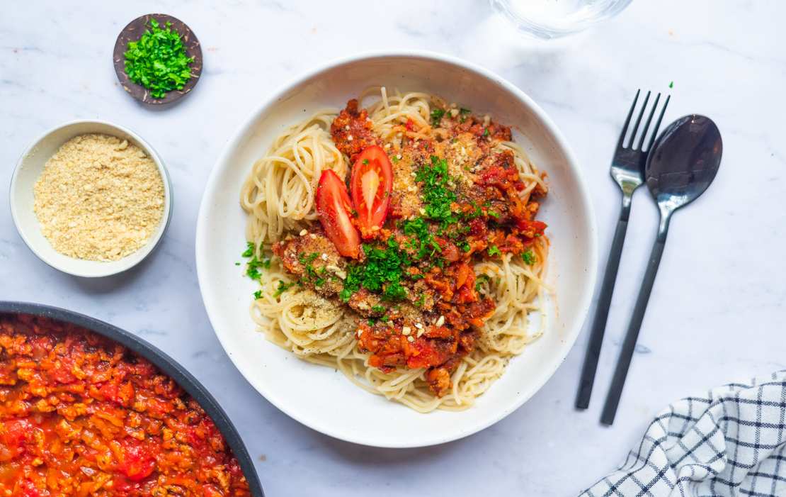 Vegane Spaghetti Bolognese