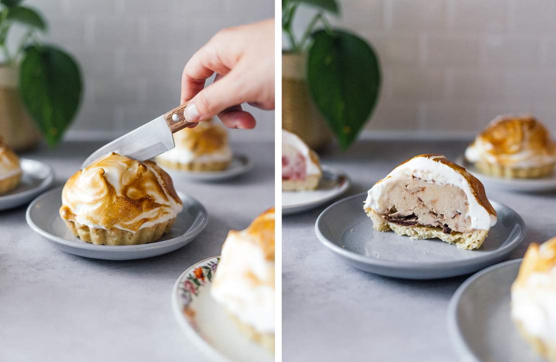 R762 Vegan Mini Baked Alaska