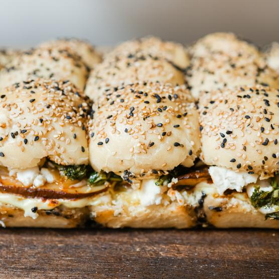 Vegan Sliders with Portobello Steak and Chimichurri