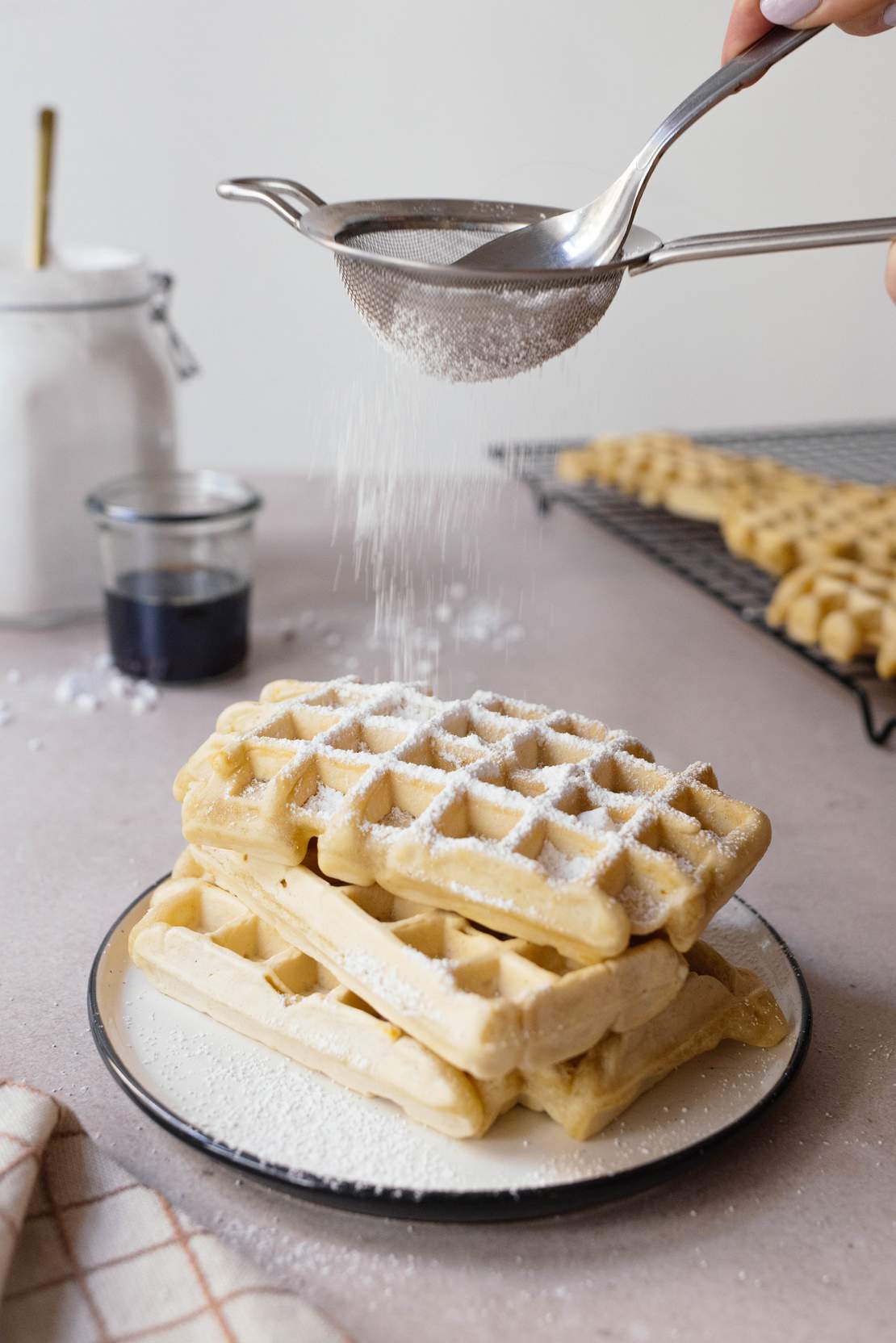 R243 Vegane Waffeln