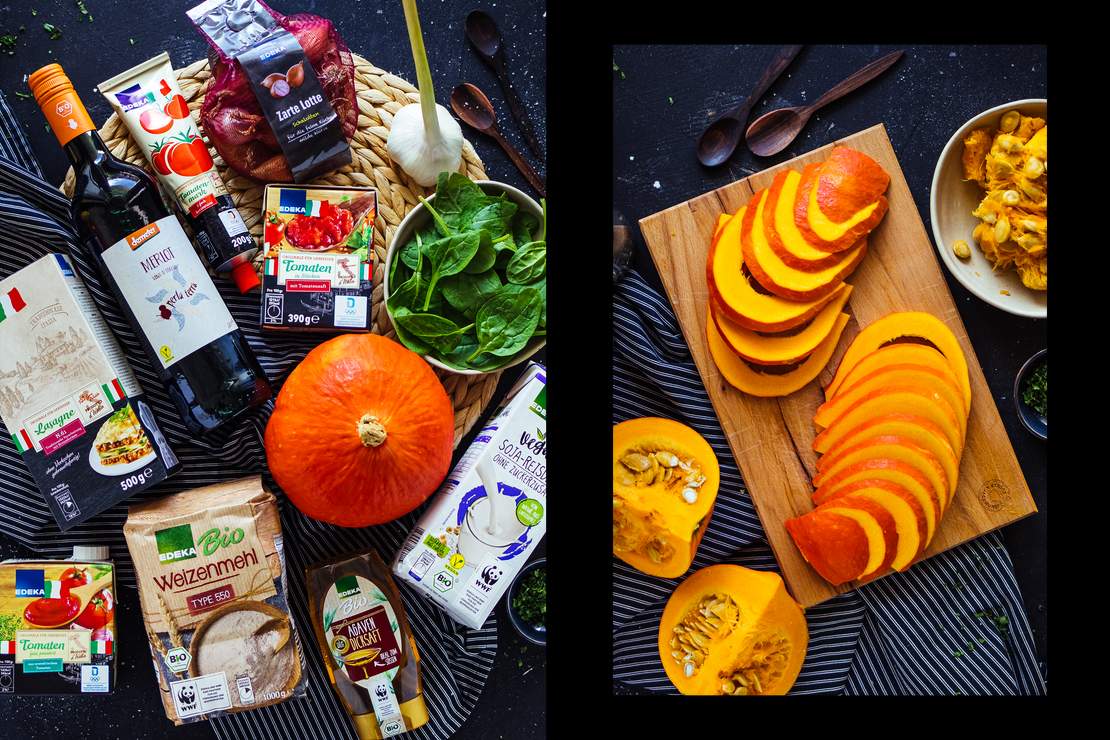 R550 Vegan Pumpkin Lasagna