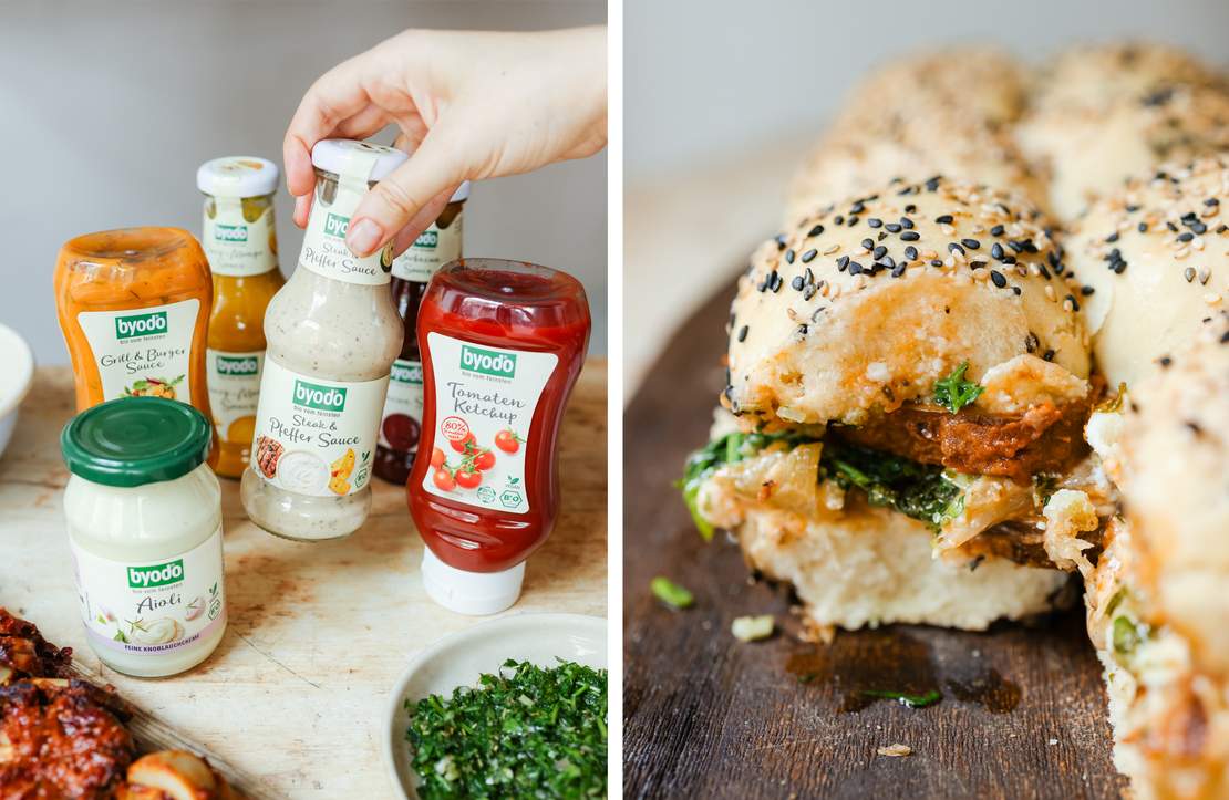 R949 Vegan Sliders with Portobello Steak and Chimichurri