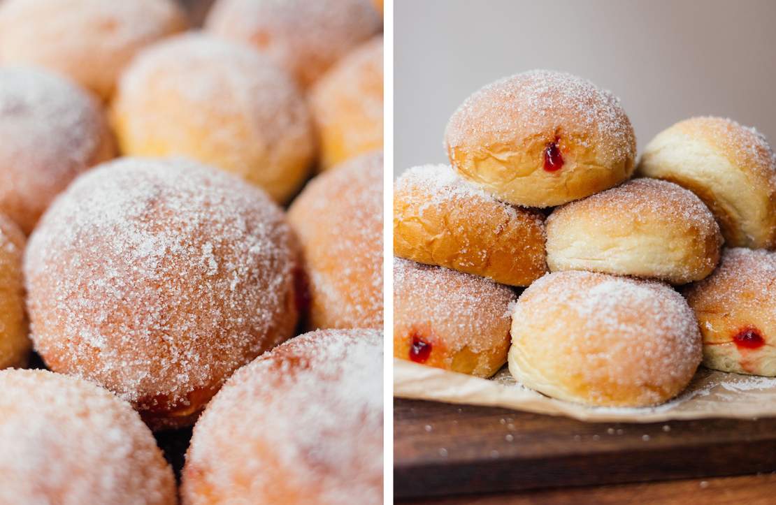 R885 Vegan Jelly Doughnuts 