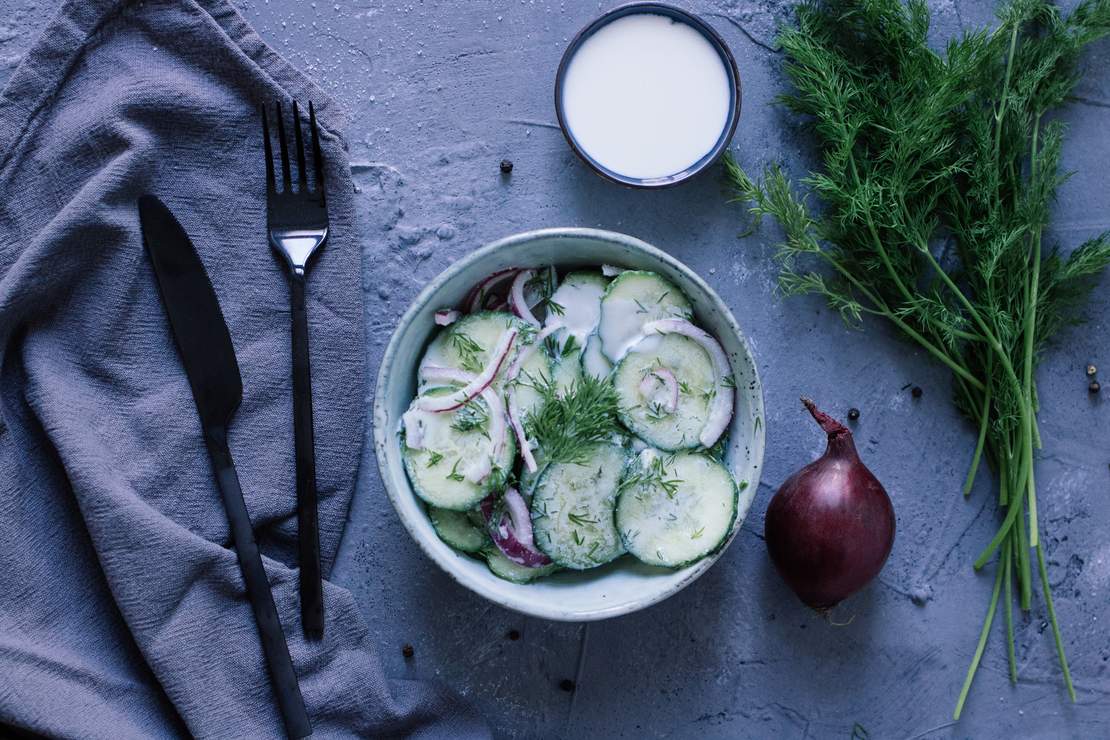 R241 Veganer Gurkensalat