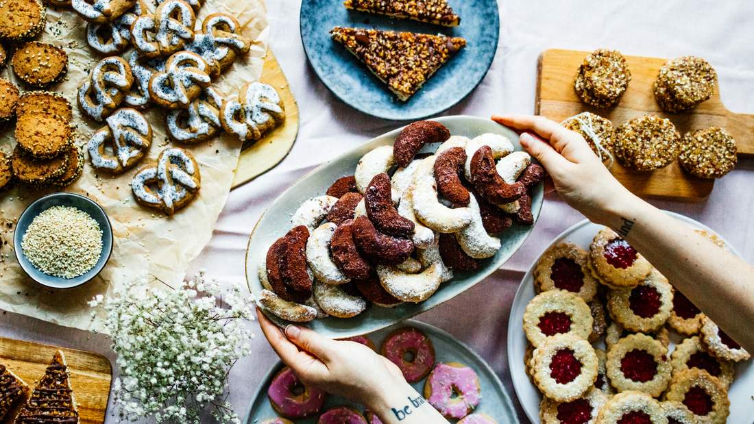 A124 7 vegane Weihnachts-Plätzchen