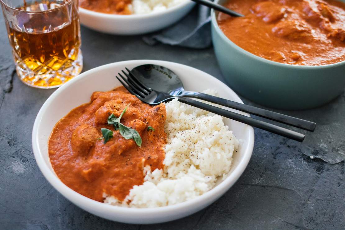 R78 Veganes Butter Chicken