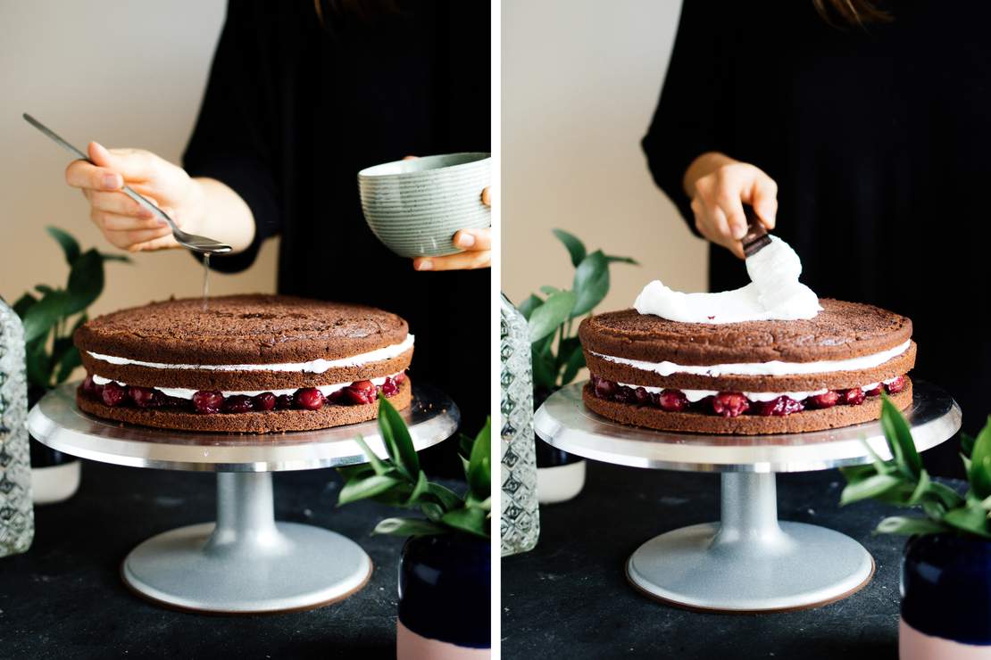 R518 Vegan easy German Black Forest Cake