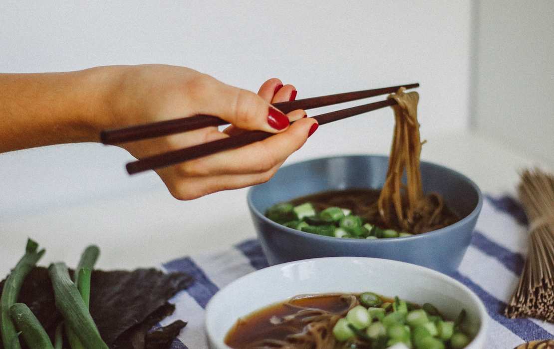 Toshikoshi Soba - Cilantro and Citronella