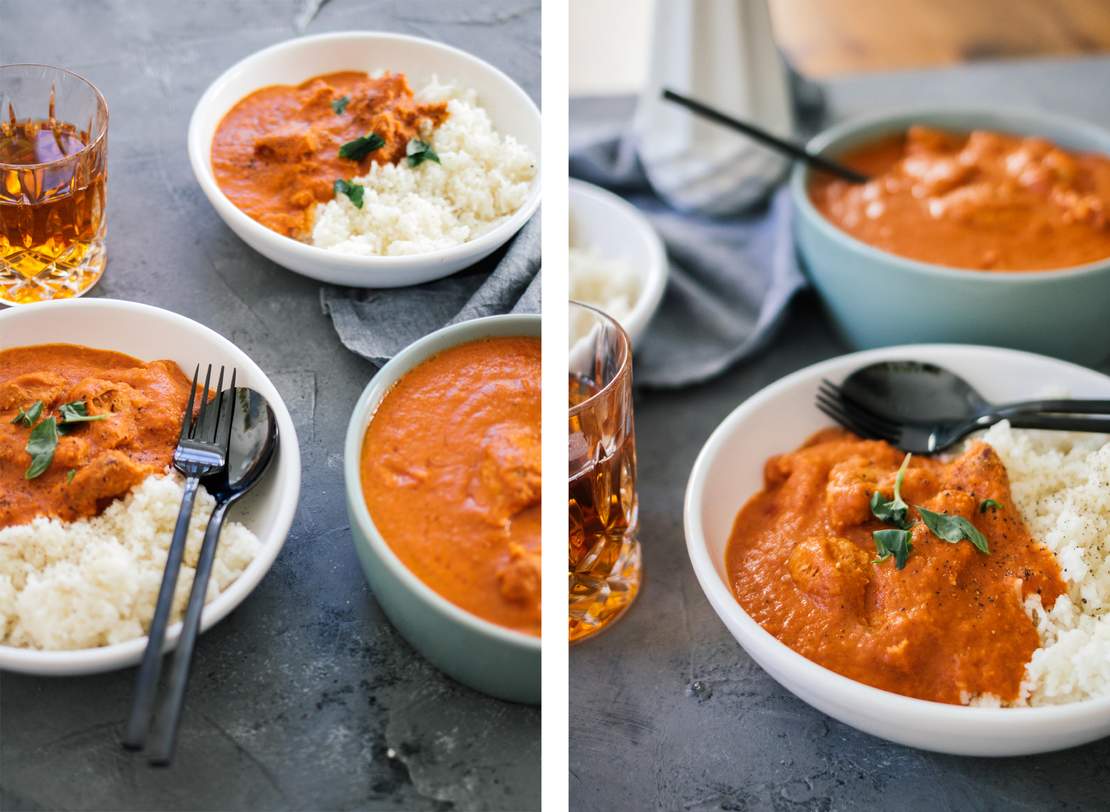 R78 Veganes Butter Chicken