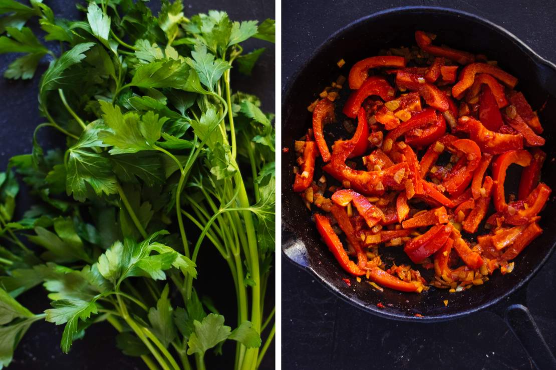 R460 Veganes Shakshuka mit Feto