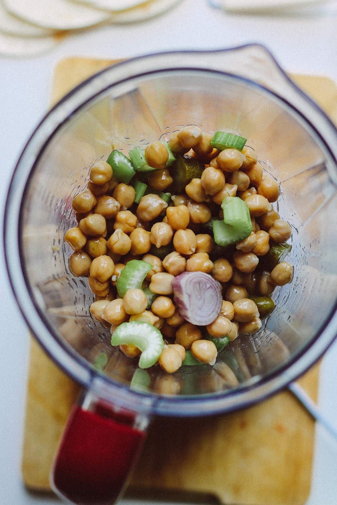 R91 Vegan chickpea tuna taco