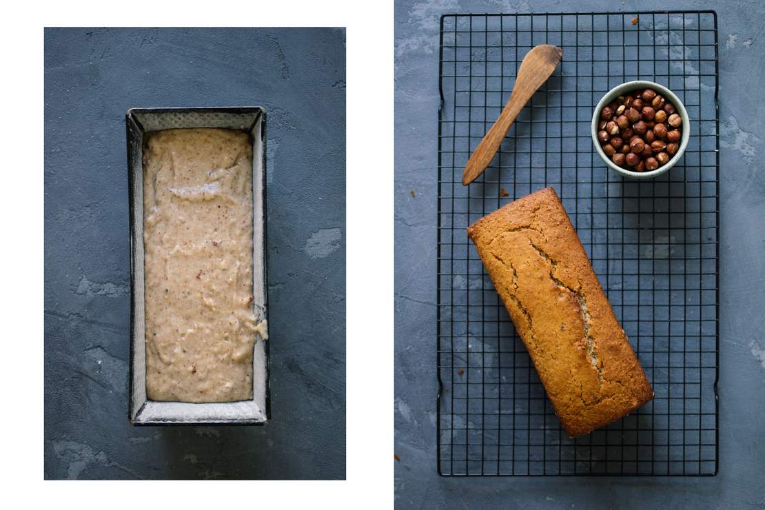 R203 Saftiger, veganer Haselnusskuchen