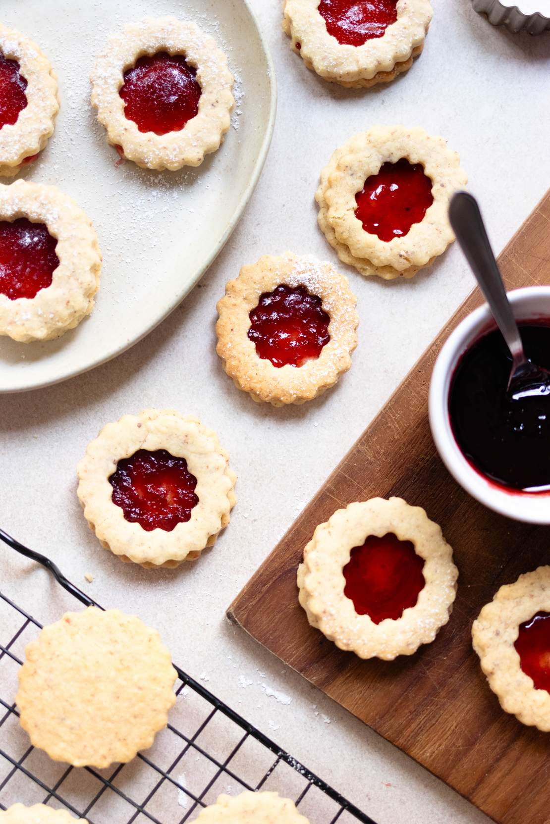 R311 Vegan Linzer Cookies