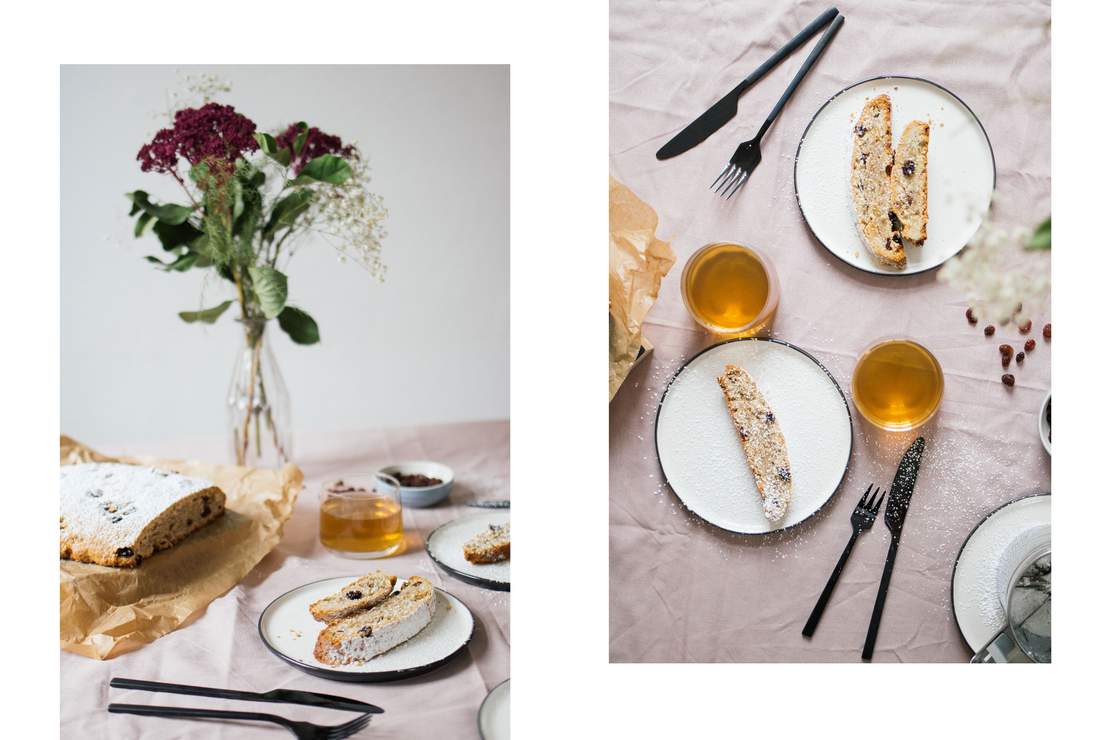 R325 Vegan Christmas stollen