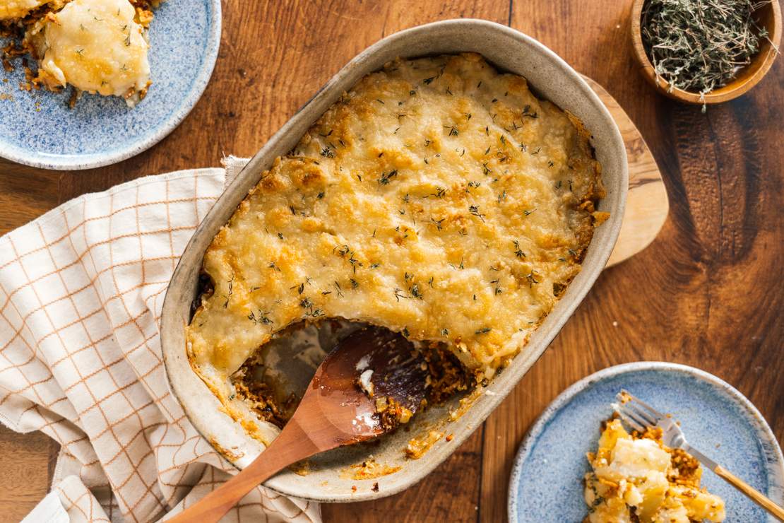 R451 Potato Casserole with Plant-Based Mince