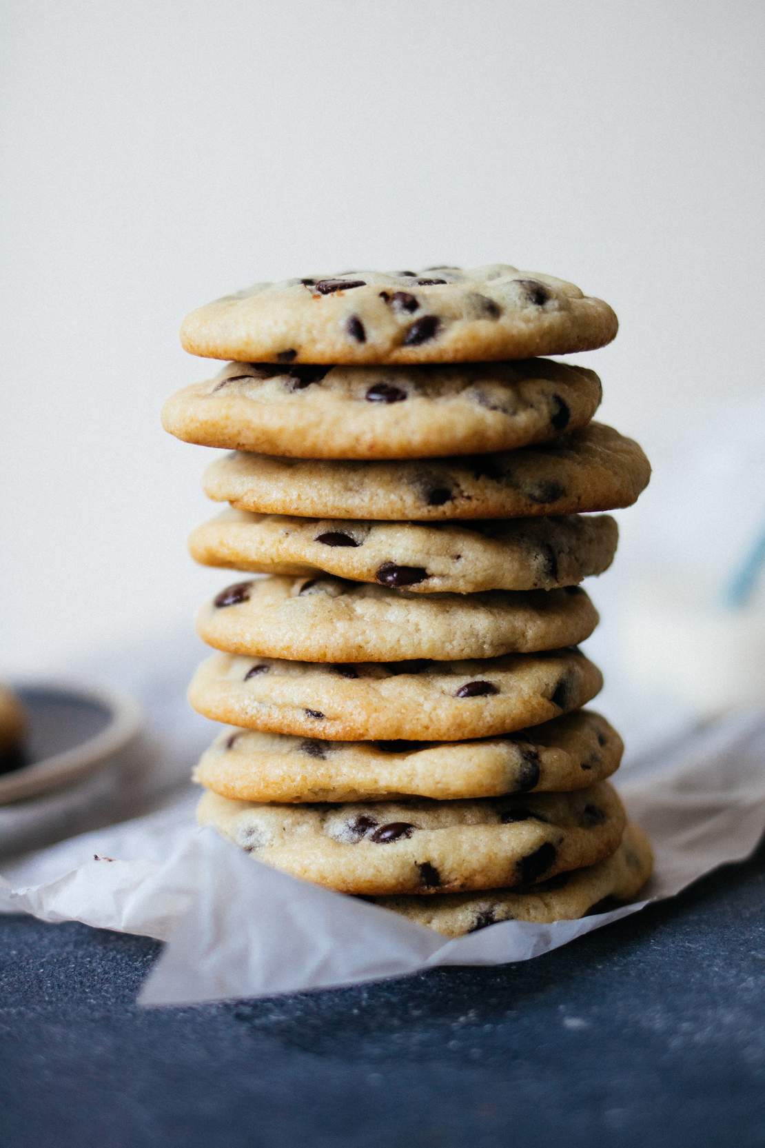 R363 Vegane, weiche Chocolate Chip Cookies