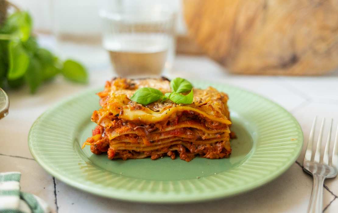 Vegane Lasagne mit Béchamelsauce