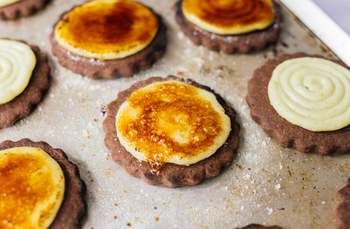 Vegan Creme Brûlée Cookies
