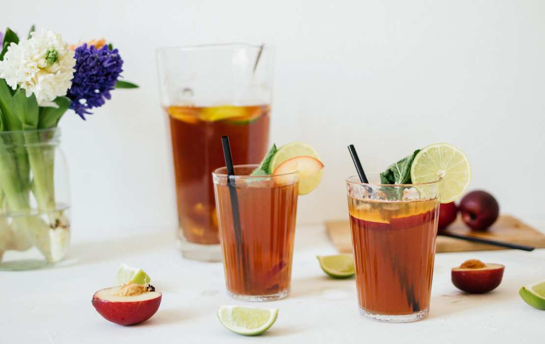 Peach iced tea recipe