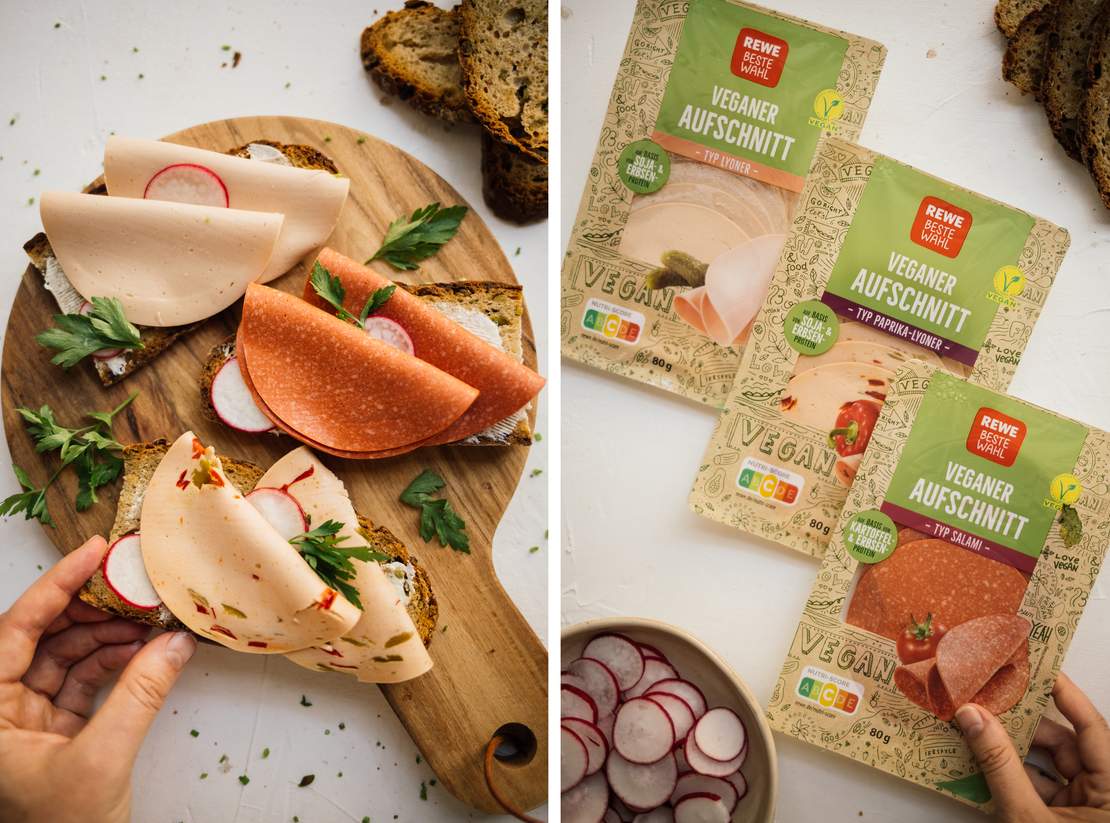 A173 Vegan Cold Cuts from German Supermarkets