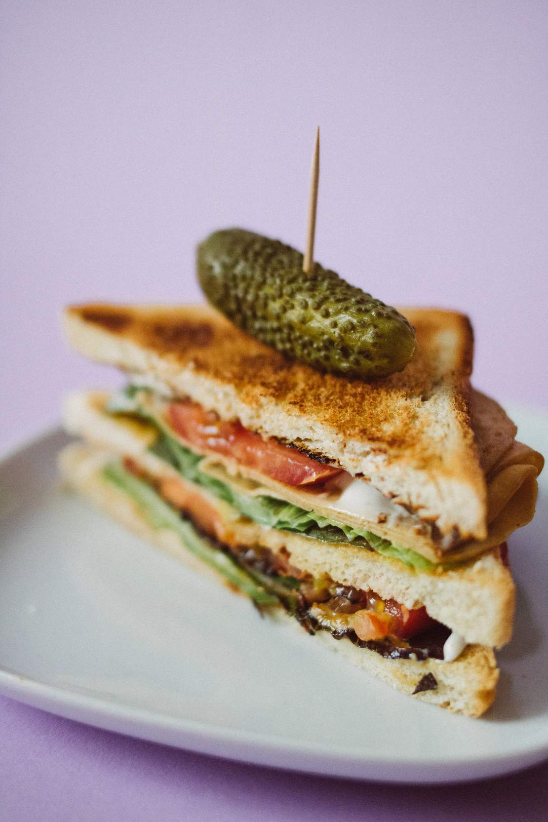R205 Vegan Club Sandwich