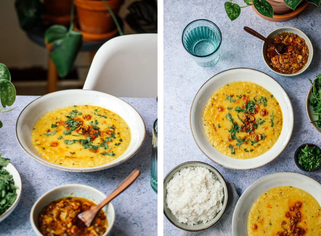 R582 Veganes Chana Dal Tadka