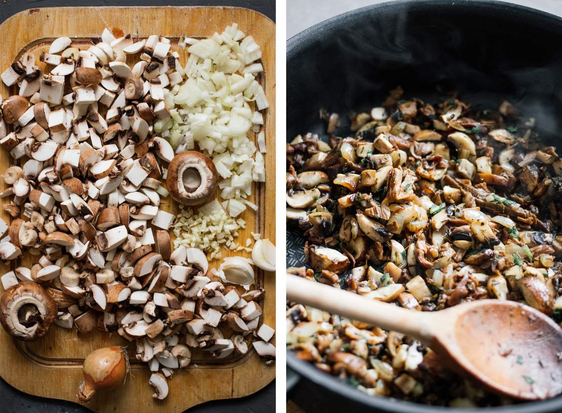 R345 Pappardelle with Mushroom Ragout