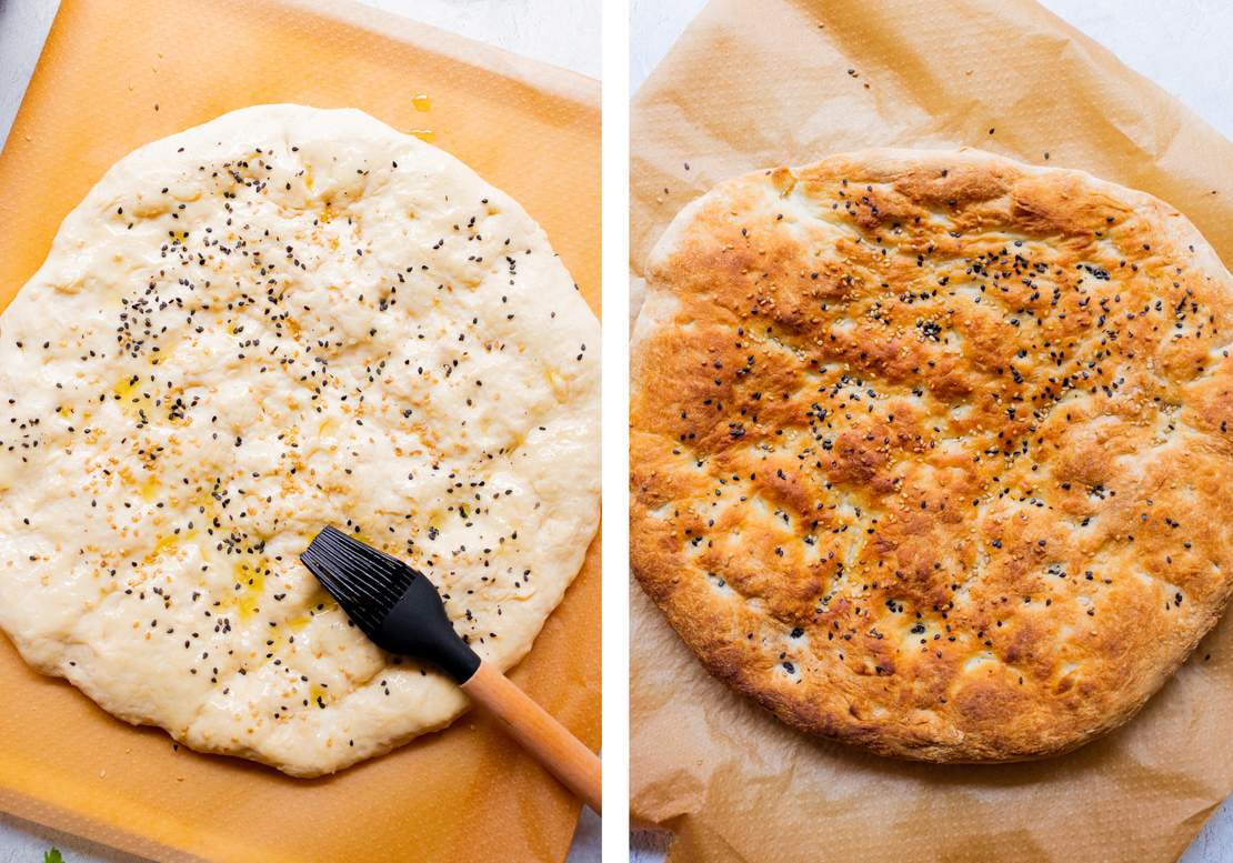 R797 Gemüsedöner mit selbstgemachtem Fladenbrot 