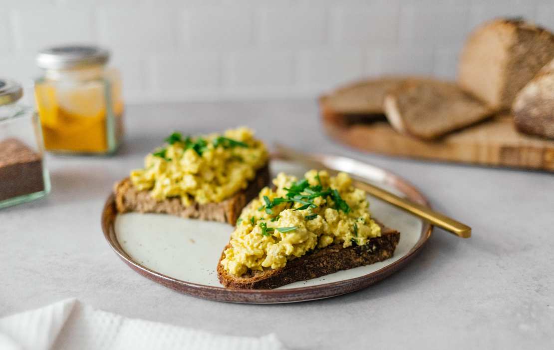 Veganer Eiersalat