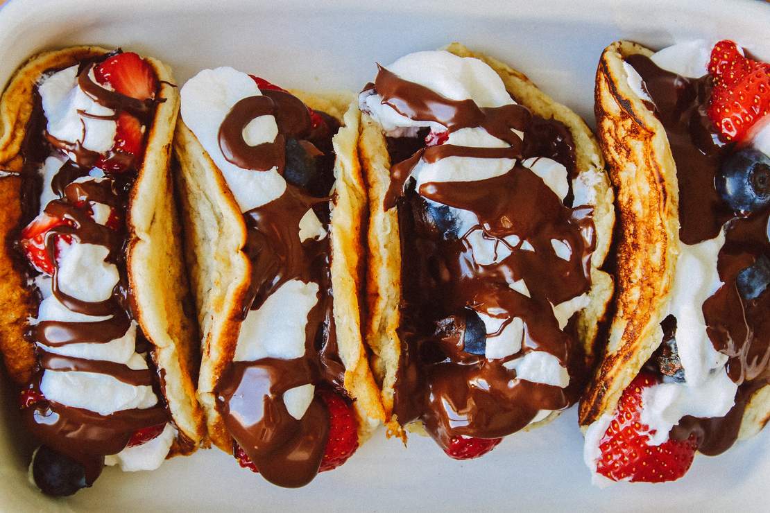 R61 Sweet pancake taco