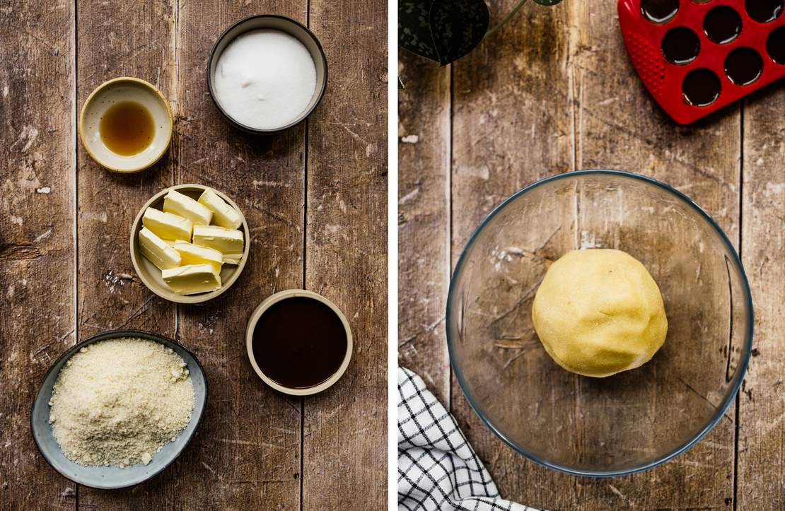 R733 Vegane Cookies mit flüssigem Kern (mit 5 Zutaten)