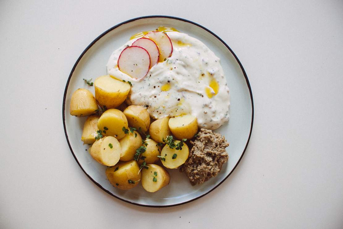 R187 Kartoffeln mit Quark 3 vegane Rezepte