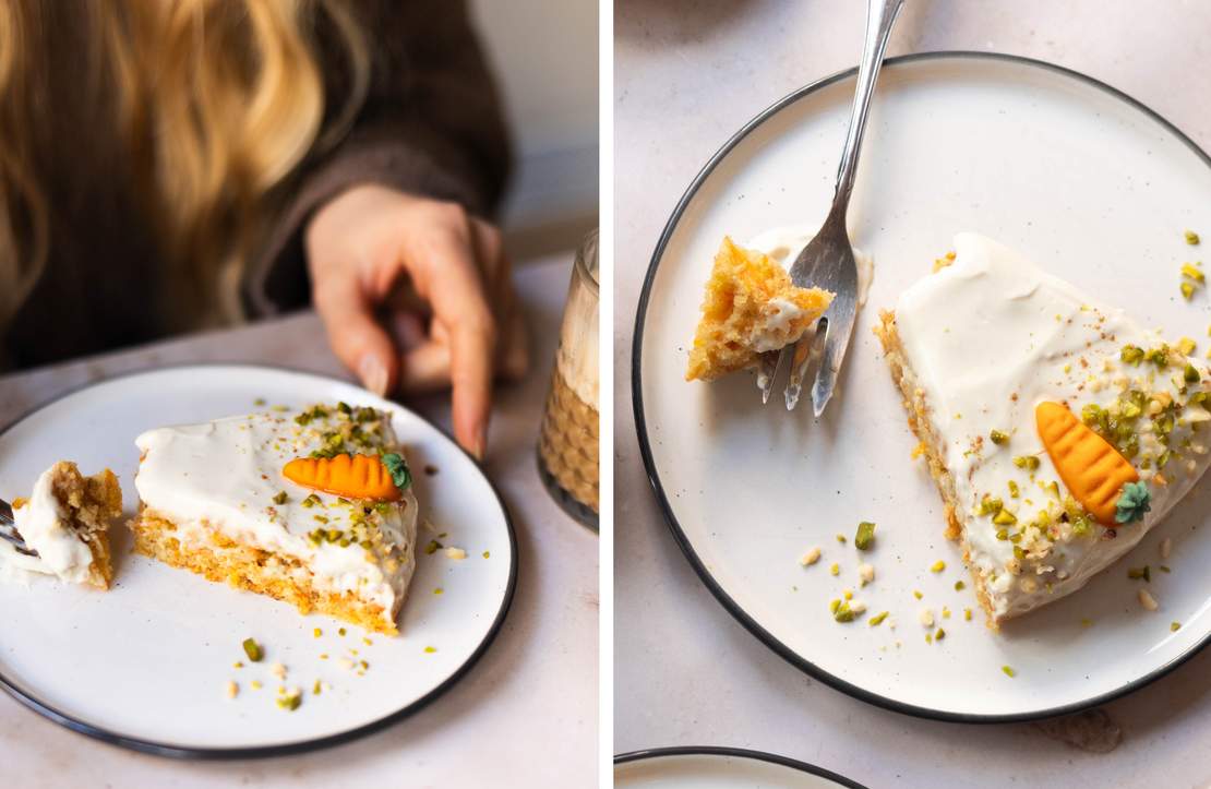 R245 Vegan Carrot Cake with Yogurt Frosting