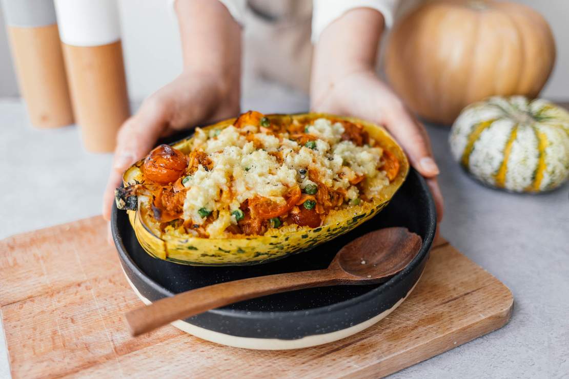 Spaghettikürbis al Forno