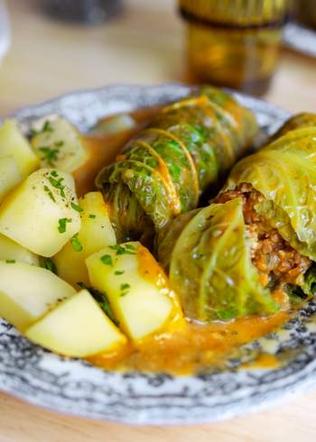 Vegan Cabbage Rolls 