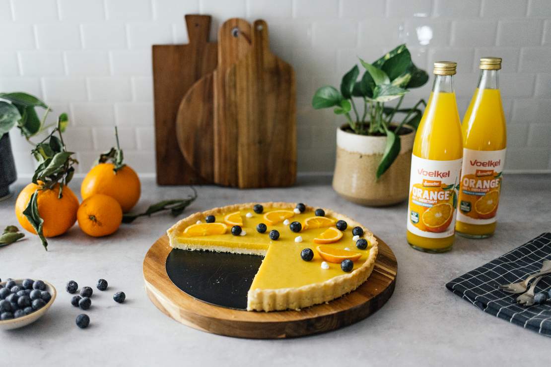 R726 Simple Vegan Orange Tart