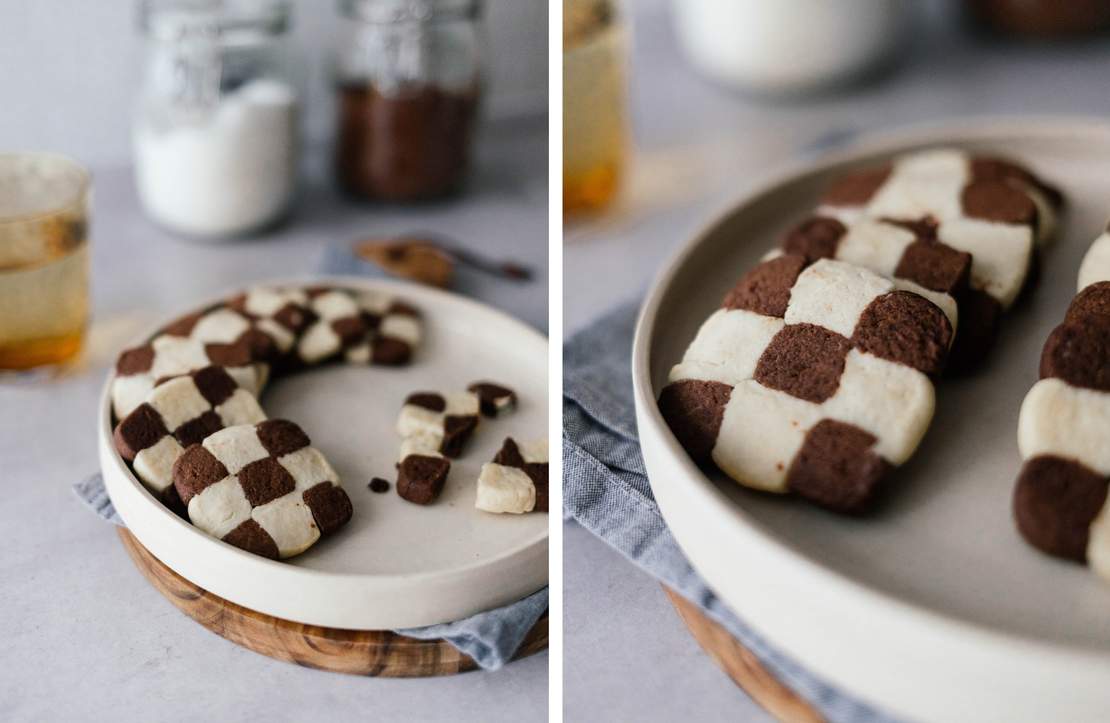 R224 Vegan Black & White Cookies