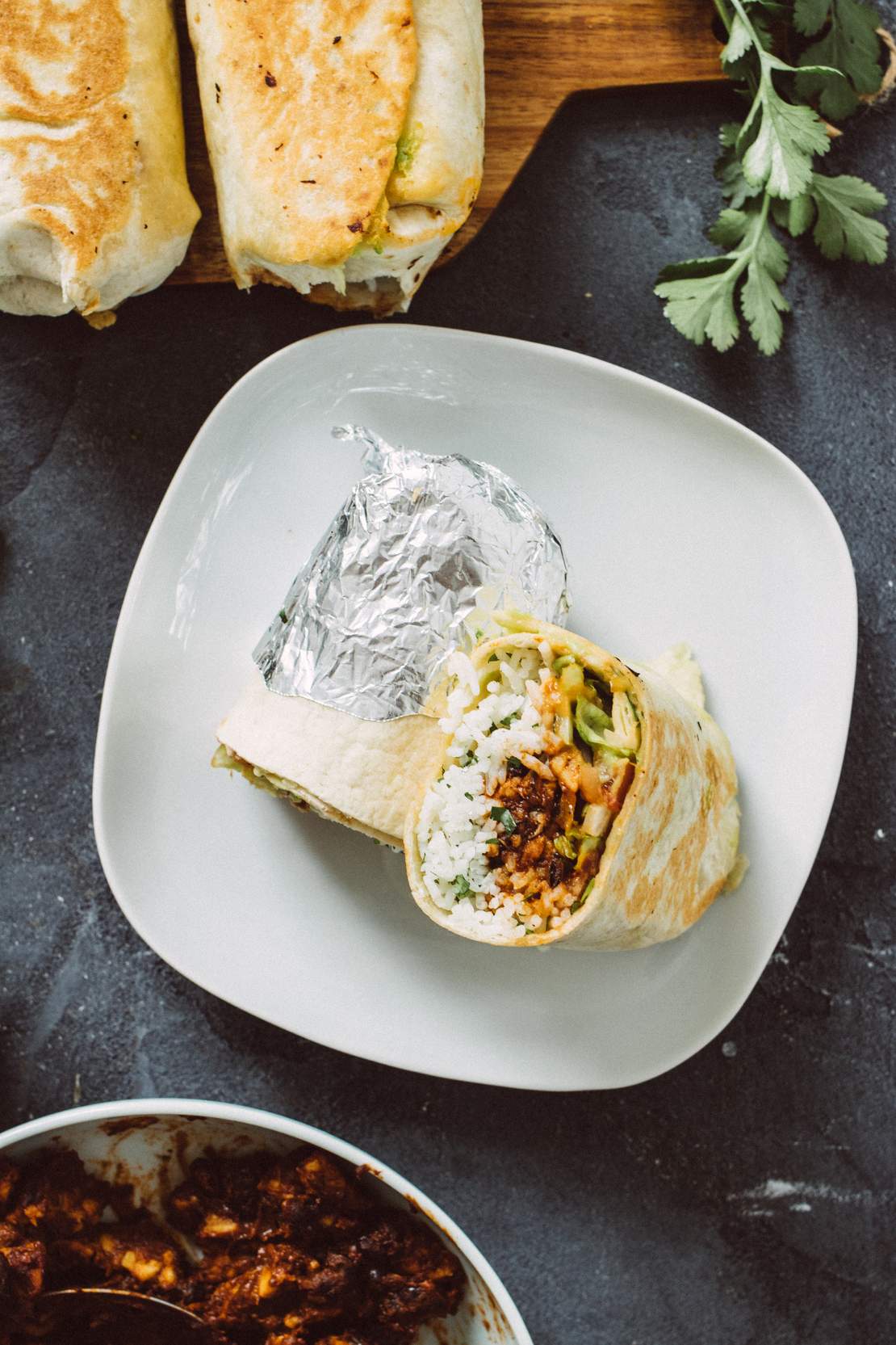 R260 Vegan burrito