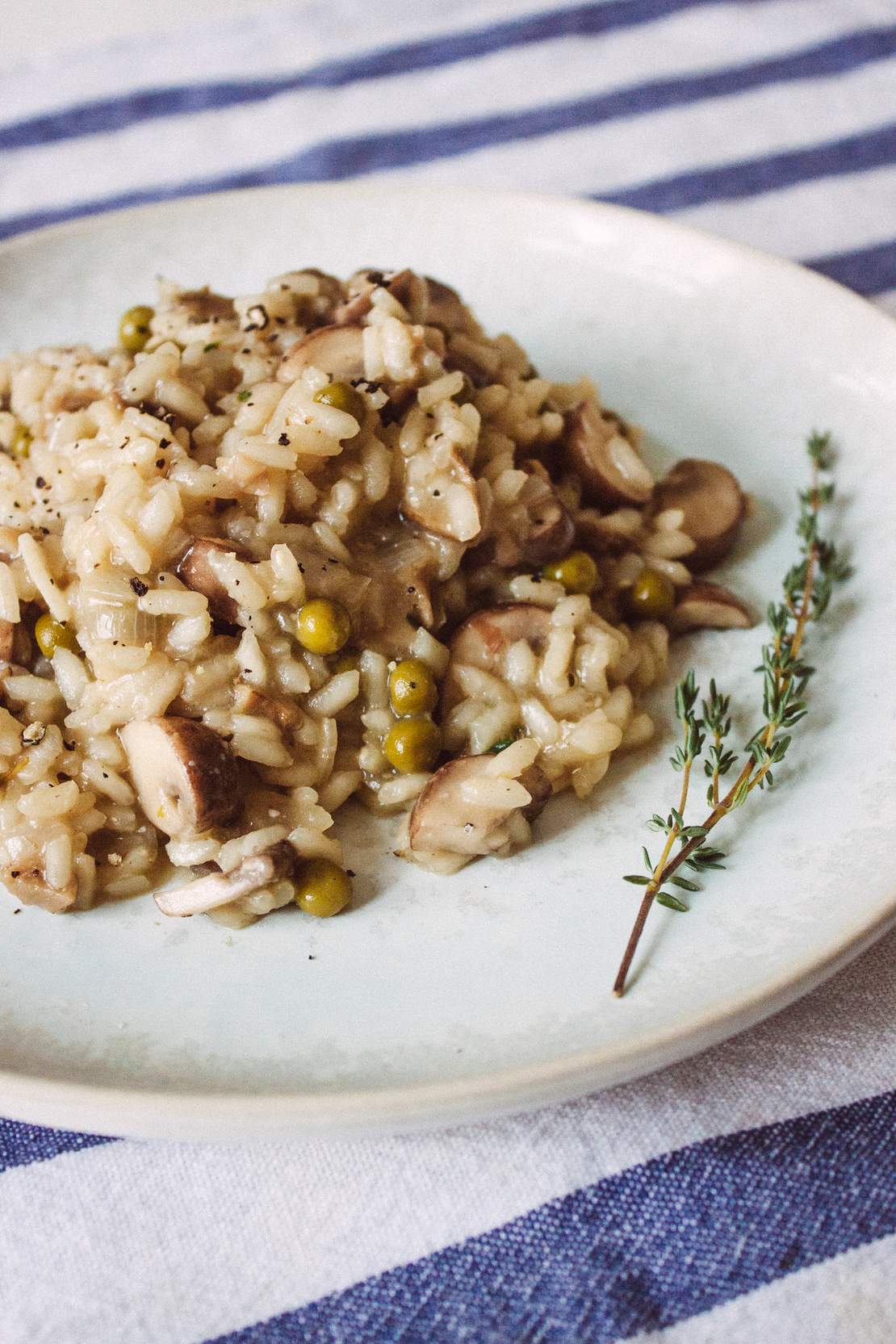 R146 Creamy vegan mushroom risotto
