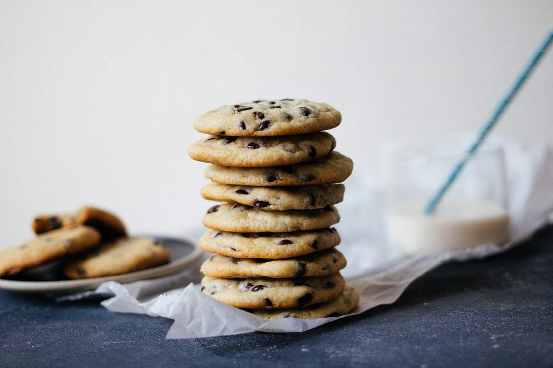 R363 Vegane, weiche Chocolate Chip Cookies